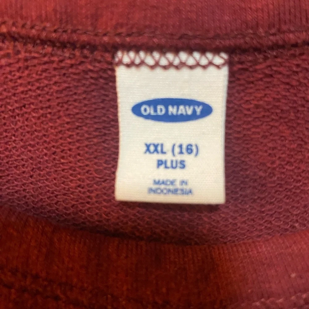 French Terry Faux-Wrap Sweatshirt for Girls | Old Navy Girls Plus Sized XXL 16